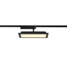 SLV - PANEL TRACK square 150x300mm, 1 Phasen Spot schwarz 18W 3000K