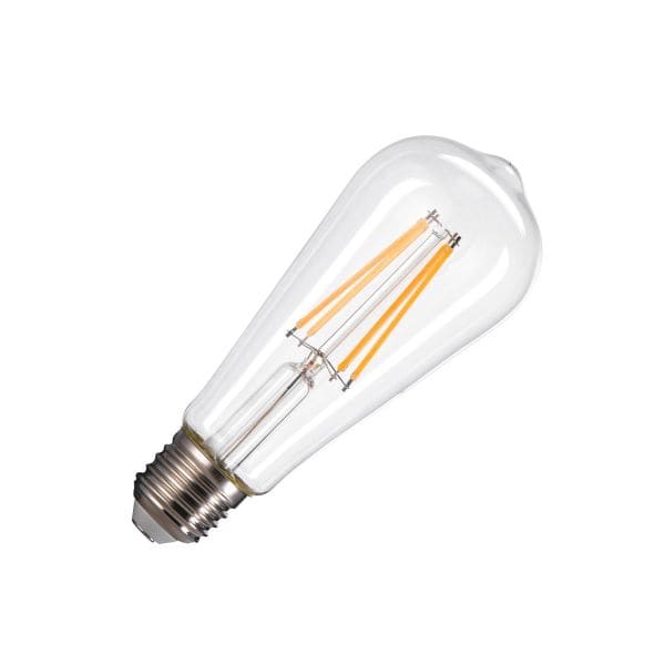 SLV - ST58 E27, LED Leuchtmittel transparent 7,5W 2700K CRI90 320°