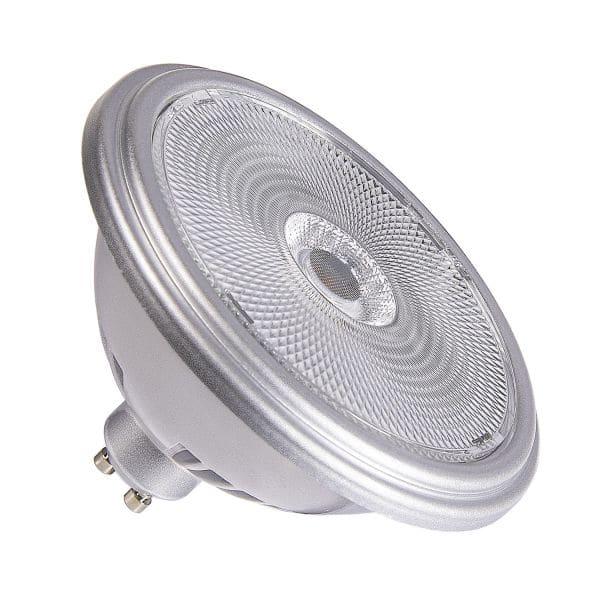SLV - QPAR111 GU10, LED Leuchtmittel silber 12,5W 4000K CRI90 60°