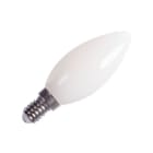 SLV - C35 E14, LED Leuchtmittel gefrosted 4,2W 2700K CRI90 320°