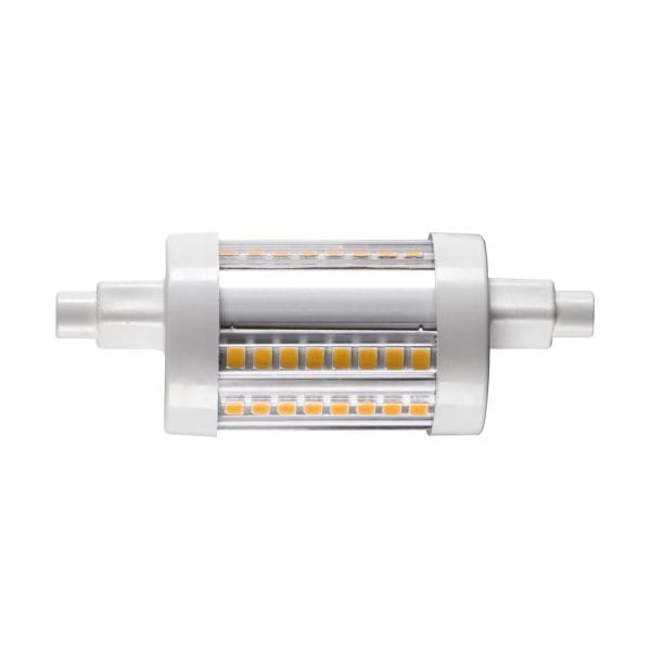 SLV - QT DE12 R7S 78mm, LED Leuchtmittel transparent 9W 3000K CRI90 330°