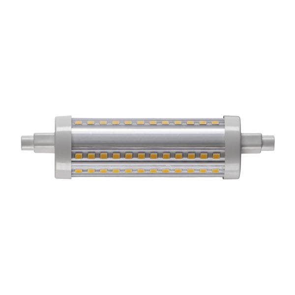 SLV - QT DE12 R7S 118mm, LED Leuchtmittel transparent 15W 3000K CRI90 330°