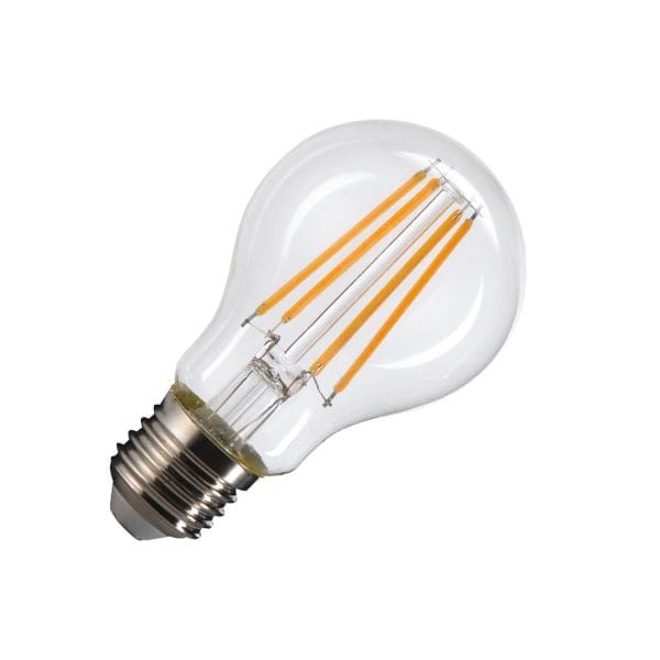 SLV - A60 E27, LED Leuchtmittel transparent 7,5W 2700K CRI90 320°