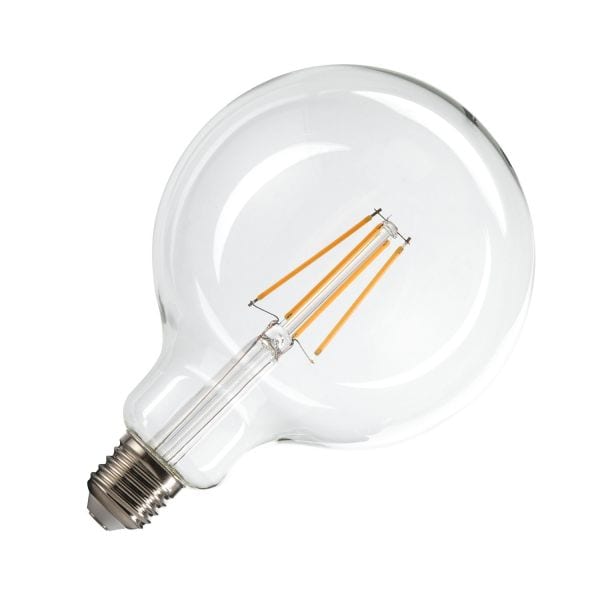 SLV - G125 E27, LED Leuchtmittel transparent 7,5W 2700K CRI90 320°