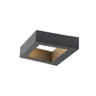 SLV - BOOKAT, Wandaufbauleuchte anthrazit 15W 3000/4000K