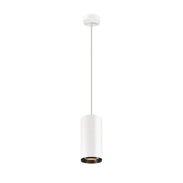 SLV - NUMINOS® DALI XL, Pendelleuchte weiss / schwarz 36W 2700K 60°