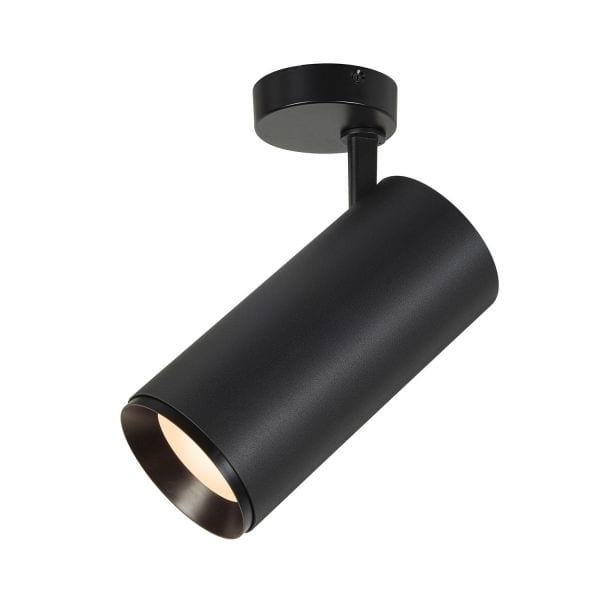 SLV - NUMINOS® SPOT DALI XL, Deckenaufbauleuchte schwarz 36W 3000K 24°