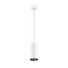 SLV - NUMINOS® XL PHASE, Pendelleuchte weiss / schwarz 36W 2700K 60°