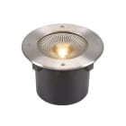 SLV - ROCCI 200 EL rund, Bodeneinbauleuchte schwarz 16W 3000K 120°