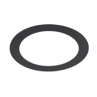 SLV - Numinos® XL Einbaurahmen, rund 240/180mm schwarz