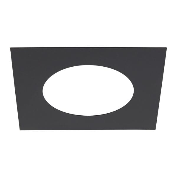 SLV - Numinos® L Einbaurahmen, eckig 240/150mm schwarz