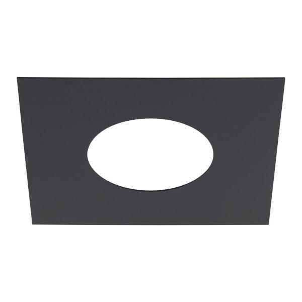 SLV - Numinos® M Einbaurahmen, eckig 240/120mm schwarz
