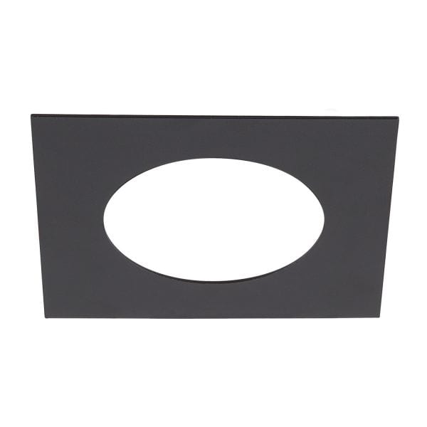 SLV - Numinos® S Einbaurahmen, eckig 160/100mm schwarz