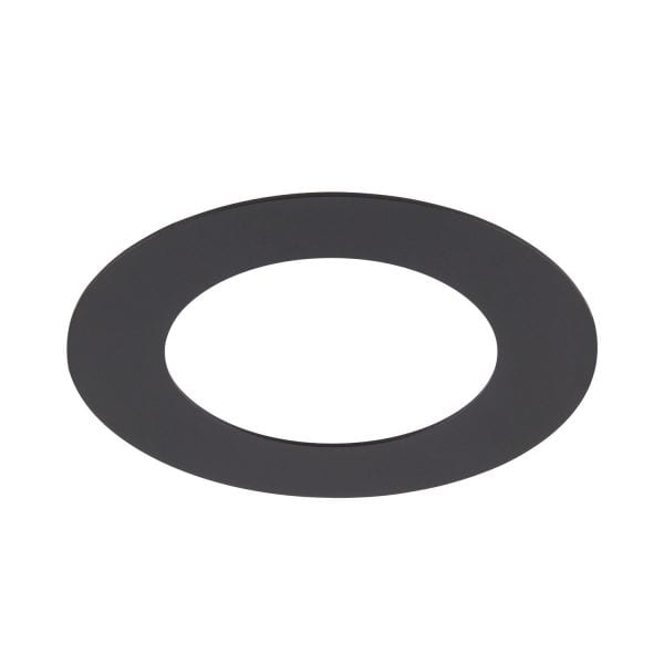 SLV - Numinos® S Einbaurahmen, rund 160/100mm schwarz