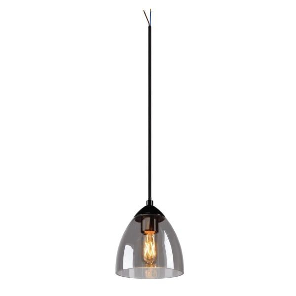 SLV - PARA CONE GL GU10, Pendelleuchte schwarz / transparent