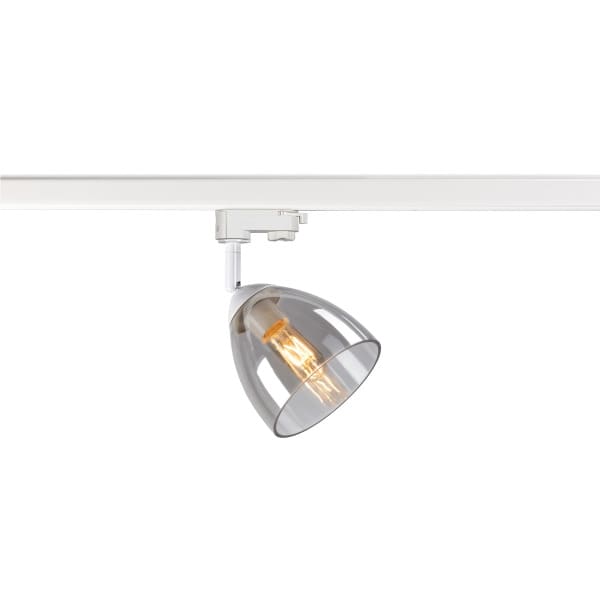SLV - PARA CONE GL GU10, 3 Phasen Spot weiss / transparent