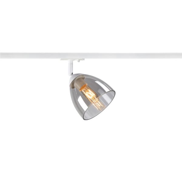 SLV - PARA CONE GL GU10, 1 Phasen Spot weiss / transparent