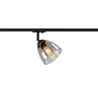 SLV - PARA CONE GL GU10, 1 Phasen Spot schwarz / transparent