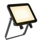 SLV - FLOODI L, Wand- und Deckenaufbauleuchte anthrazit / transparent 48W 3000K 100°