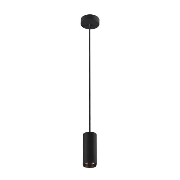 SLV - NUMINOS® PD PHASE S, Indoor LED Pendelleuchte schwarz/schwarz 2700K 24°