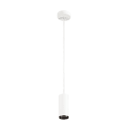 SLV - NUMINOS® PD PHASE S, Indoor LED Pendelleuchte weiss/schwarz 4000K 60°
