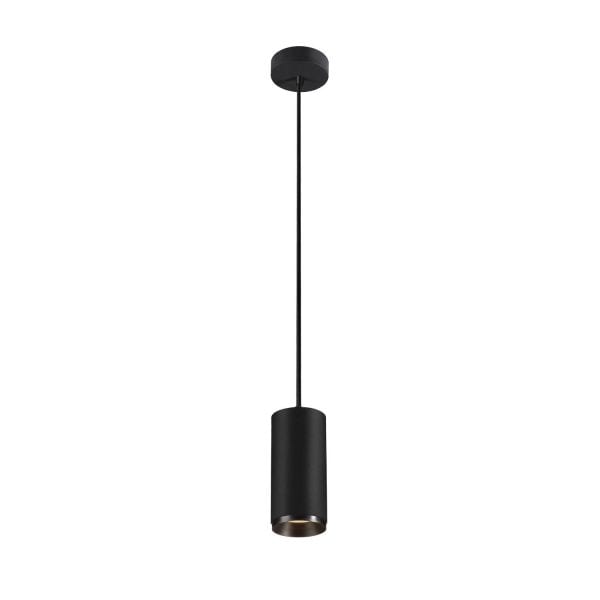 SLV - NUMINOS® PD PHASE M, Indoor LED Pendelleuchte schwarz/schwarz 2700K 60°
