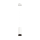 SLV - NUMINOS® PD PHASE M, Indoor LED Pendelleuchte weiss/schwarz 4000K 36°