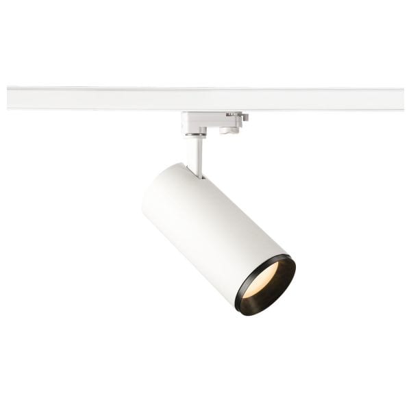 SLV - 3~ NUMINOS® PHASE L, 3 Phasen System Leuchte weiss/schwarz 2700K 60°