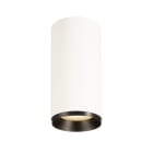 SLV - NUMINOS® CL PHASE L, Indoor LED Deckenaufbauleuchte weiss/schwarz 3000K 36°