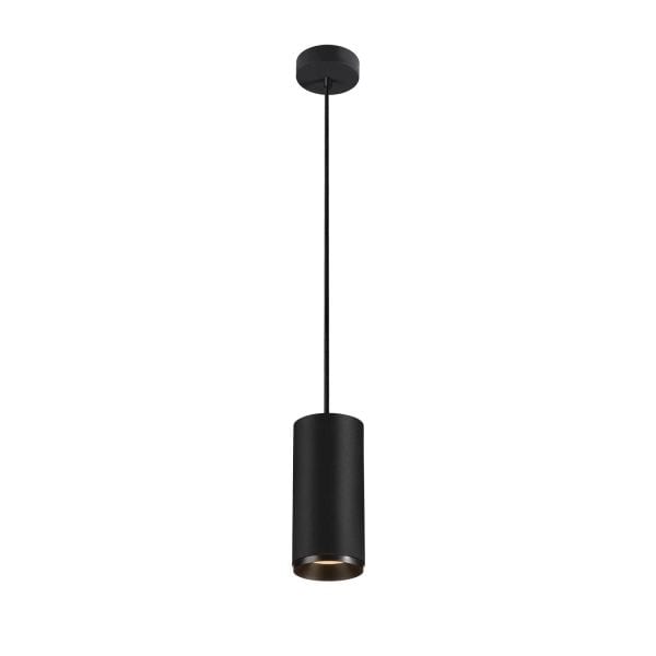SLV - NUMINOS® PD PHASE L, Indoor LED Pendelleuchte schwarz/schwarz 2700K 24°