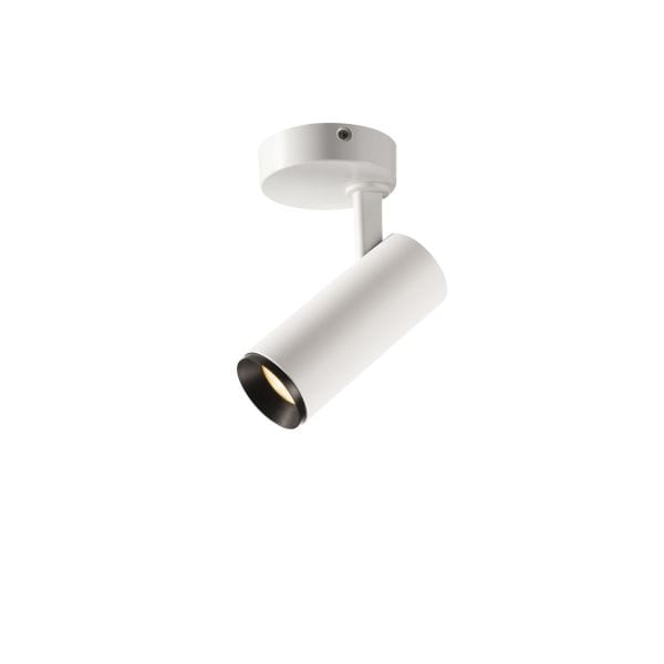 SLV - NUMINOS® SPOT DALI S, Indoor LED Deckenaufbauleuchte weiss/schwarz 2700K 36°