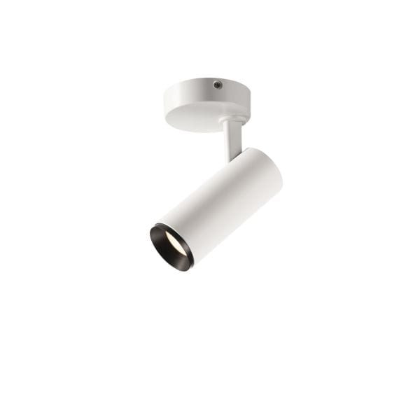 SLV - NUMINOS® SPOT DALI S, Indoor LED Deckenaufbauleuchte weiss/schwarz 4000K 24°
