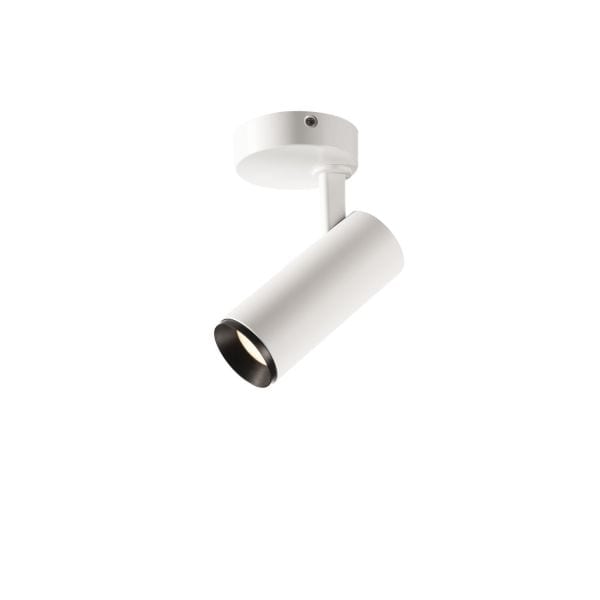 SLV - NUMINOS® SPOT DALI S, Indoor LED Deckenaufbauleuchte weiss/schwarz 4000K 60°
