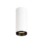 SLV - NUMINOS® CL DALI S, Indoor LED Deckenaufbauleuchte weiss/schwarz 2700K 36°