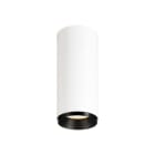 SLV - NUMINOS® CL DALI S, Indoor LED Deckenaufbauleuchte weiss/schwarz 3000K 36°
