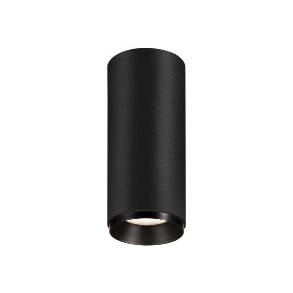 SLV - NUMINOS® CL DALI S, Indoor LED Deckenaufbauleuchte schwarz/schwarz 4000K 36°