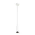 SLV - NUMINOS® PD DALI S, Indoor LED Pendelleuchte weiss/schwarz 3000K 36°