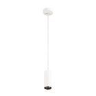 SLV - NUMINOS® PD DALI S, Indoor LED Pendelleuchte weiss/schwarz 3000K 60°