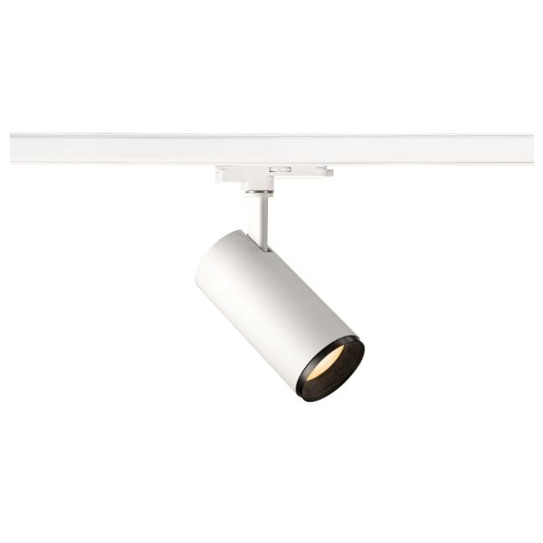 SLV - 3~ NUMINOS® DALI M, 3 Phasen System Leuchte weiss/schwarz 2700K 24°