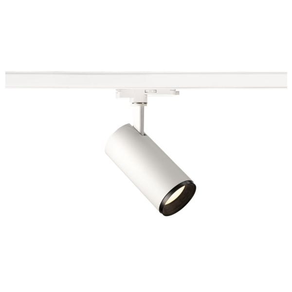SLV - 3~ NUMINOS® DALI M, 3 Phasen System Leuchte weiss/schwarz 4000K 60°