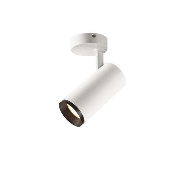 SLV - NUMINOS® SPOT DALI M, Indoor LED Deckenaufbauleuchte weiss/schwarz 3000K 60°