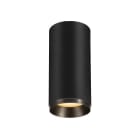 SLV - NUMINOS® CL DALI M, Indoor LED Deckenaufbauleuchte schwarz/schwarz 2700K 60°