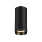 SLV - NUMINOS® CL DALI M, Indoor LED Deckenaufbauleuchte schwarz/schwarz 3000K 60°
