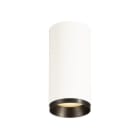 SLV - NUMINOS® CL DALI M, Indoor LED Deckenaufbauleuchte weiss/schwarz 3000K 60°