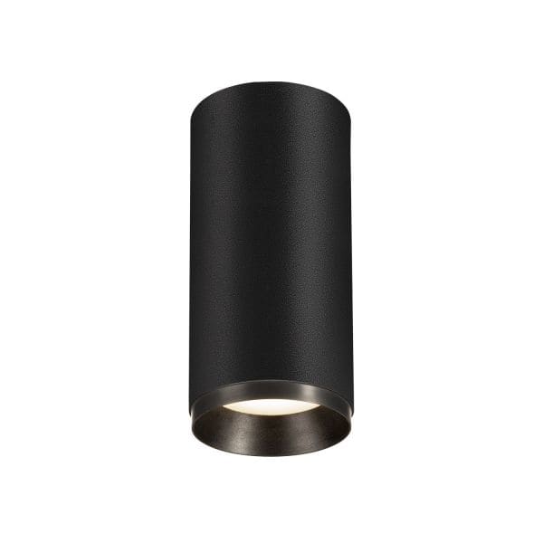 SLV - NUMINOS® CL DALI M, Indoor LED Deckenaufbauleuchte schwarz/schwarz 4000K 60°
