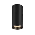 SLV - NUMINOS® CL DALI L, Indoor LED Deckenaufbauleuchte schwarz/schwarz 3000K 36°
