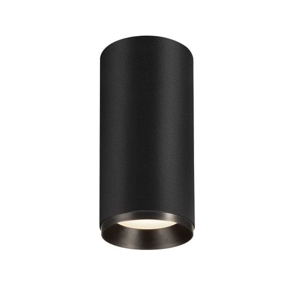 SLV - NUMINOS® CL DALI L, Indoor LED Deckenaufbauleuchte schwarz/schwarz 4000K 36°