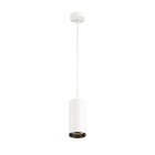 SLV - NUMINOS® PD DALI L, Indoor LED Pendelleuchte weiss/schwarz 2700K 24°
