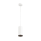 SLV - NUMINOS® PD DALI L, Indoor LED Pendelleuchte weiss/schwarz 3000K 60°