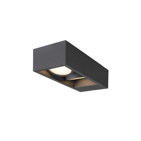 SLV - ESKINA FRAME WL, Outdoor LED Wandaufbauleuchte double anthrazit CCT switch 3000/4000K